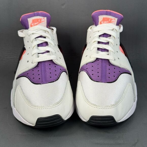 Nike Air Huarache Bright Mango athletic sneaker shoes men’s size 11.5 - Picture 2 of 8